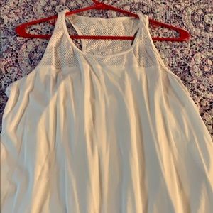 White OS tank top